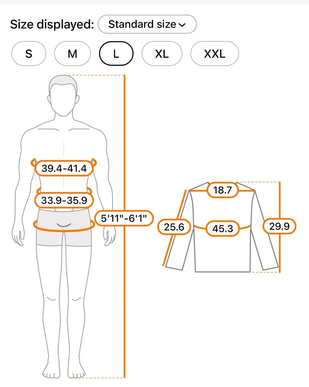 Size guide image